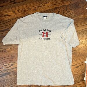 Miami University RedHawks size XXL tshirt.